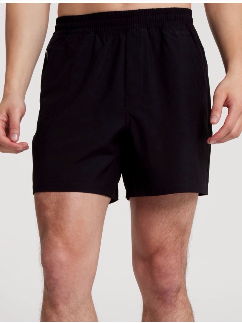 VRST Men's Black Lined Athletic Shorts - Performance Ready!